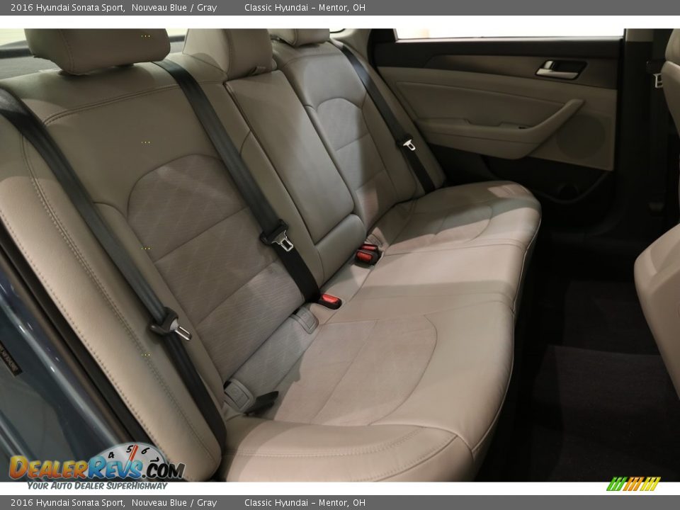 2016 Hyundai Sonata Sport Nouveau Blue / Gray Photo #16