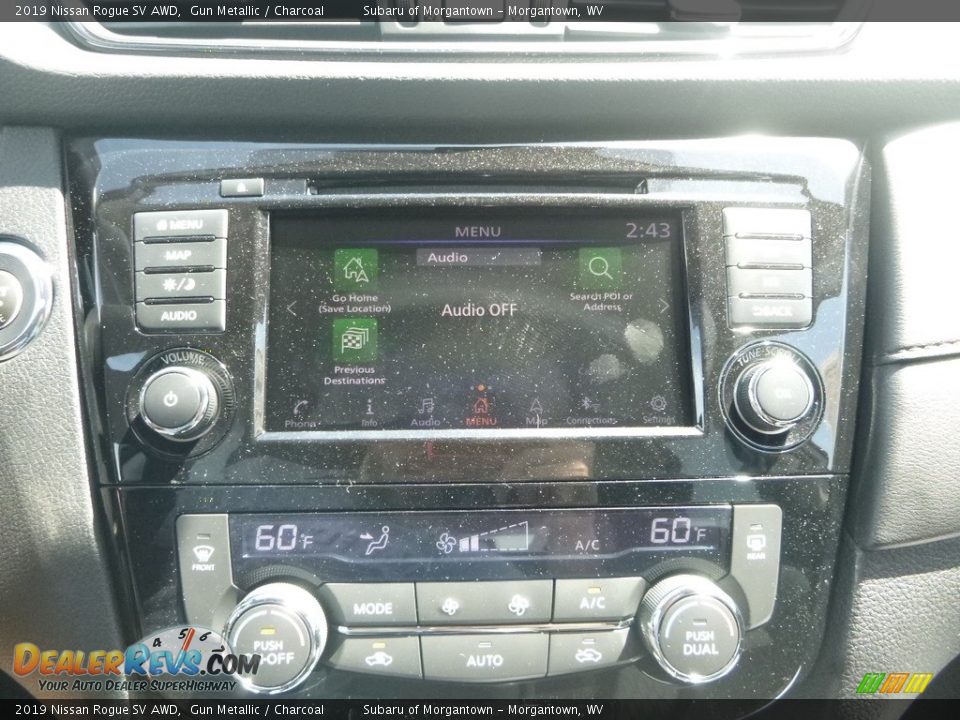 2019 Nissan Rogue SV AWD Gun Metallic / Charcoal Photo #16