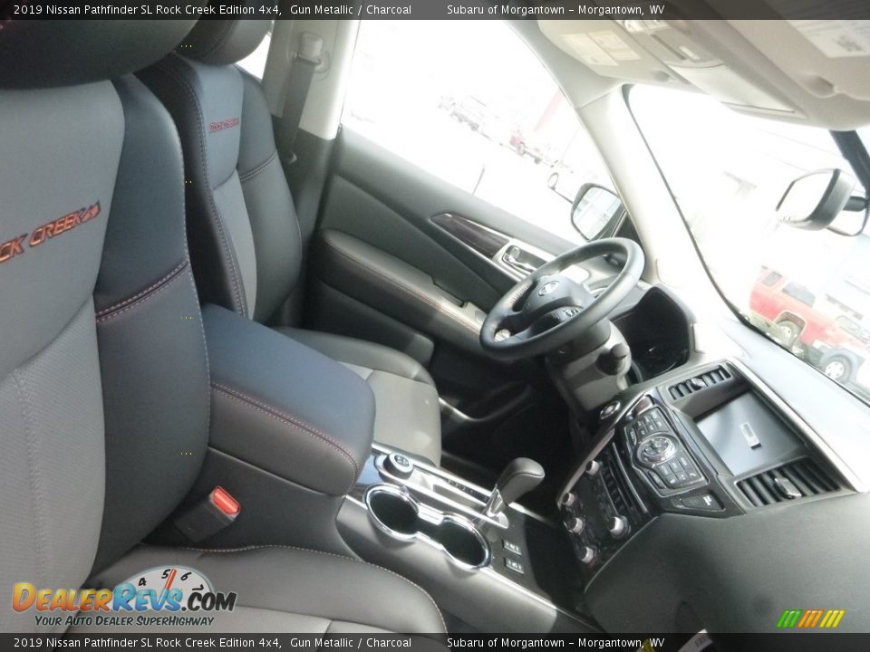 Charcoal Interior - 2019 Nissan Pathfinder SL Rock Creek Edition 4x4 Photo #3