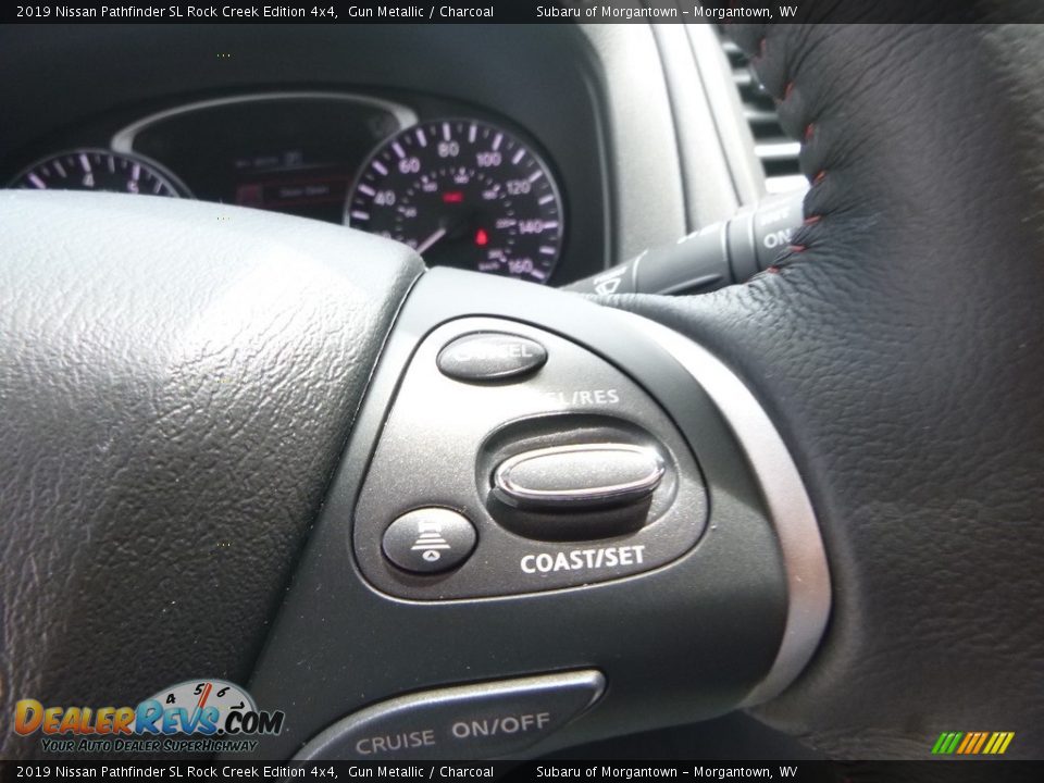 2019 Nissan Pathfinder SL Rock Creek Edition 4x4 Steering Wheel Photo #18