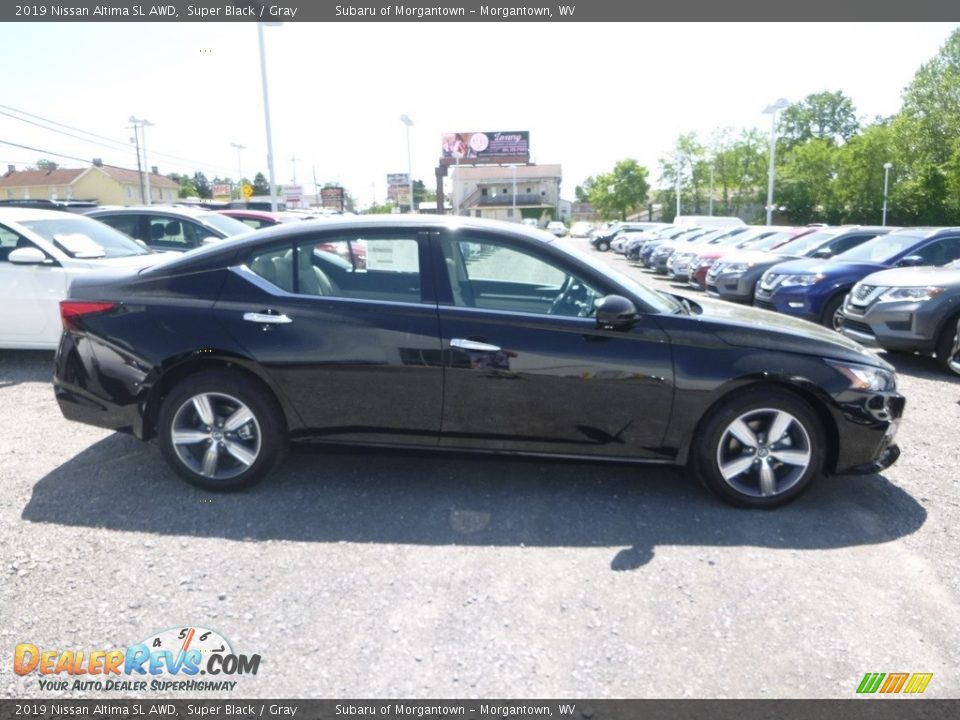 2019 Nissan Altima SL AWD Super Black / Gray Photo #3