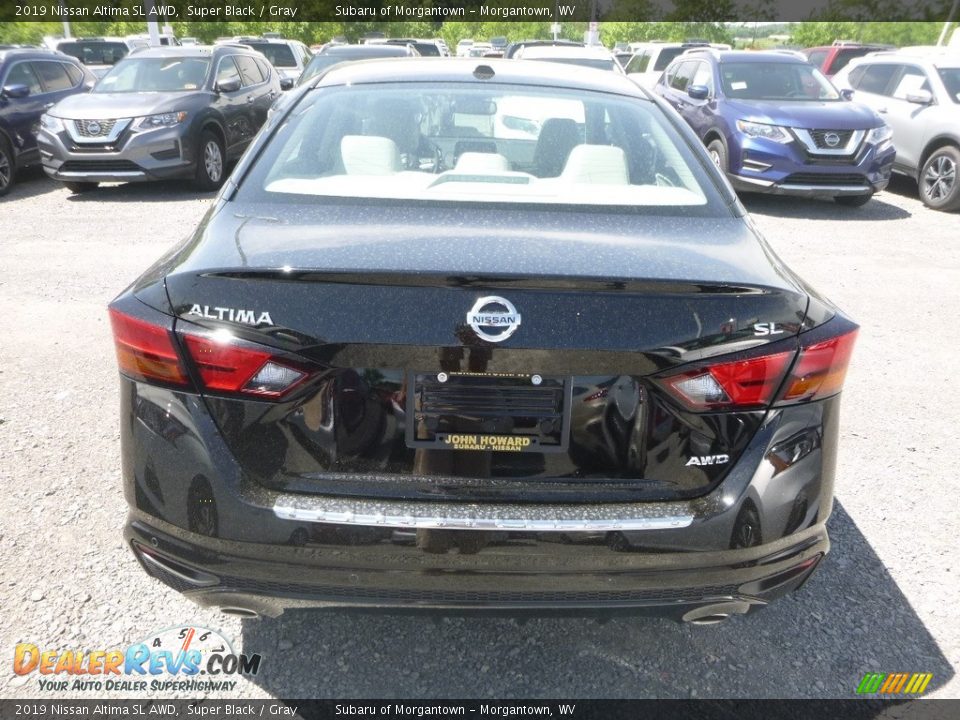 2019 Nissan Altima SL AWD Super Black / Gray Photo #5