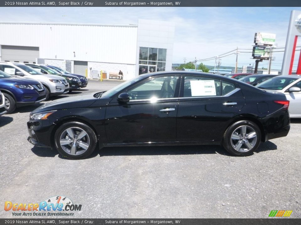 2019 Nissan Altima SL AWD Super Black / Gray Photo #7