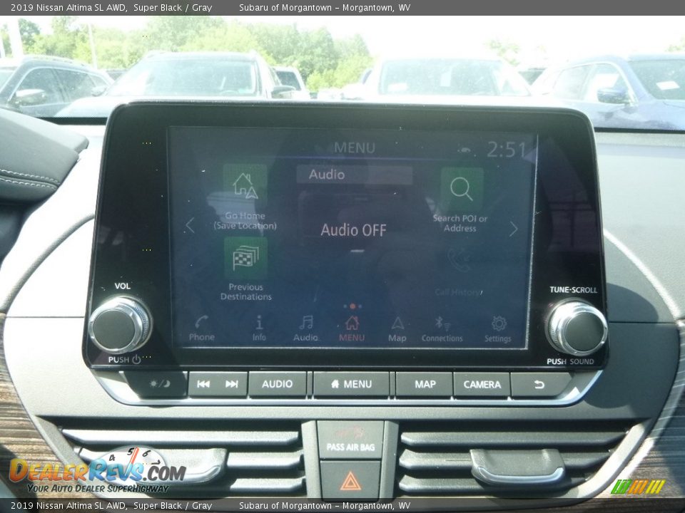 2019 Nissan Altima SL AWD Super Black / Gray Photo #17