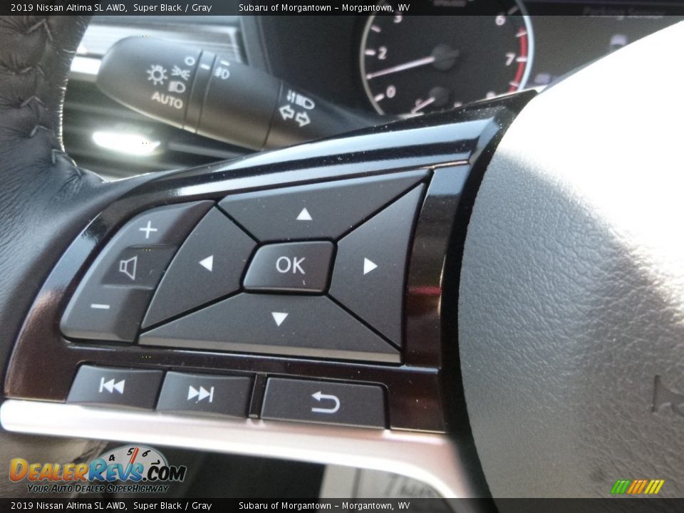 2019 Nissan Altima SL AWD Super Black / Gray Photo #20