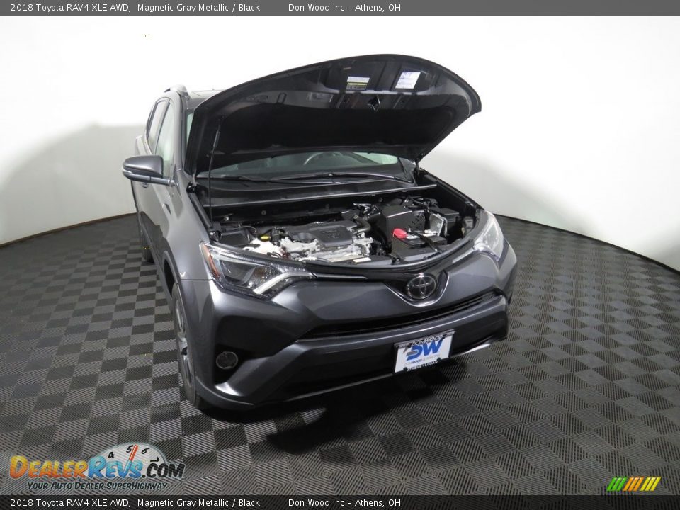 2018 Toyota RAV4 XLE AWD Magnetic Gray Metallic / Black Photo #6