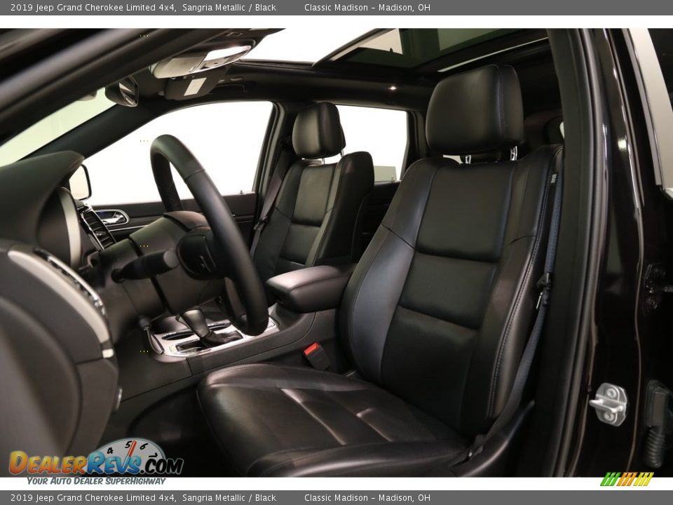 2019 Jeep Grand Cherokee Limited 4x4 Sangria Metallic / Black Photo #5