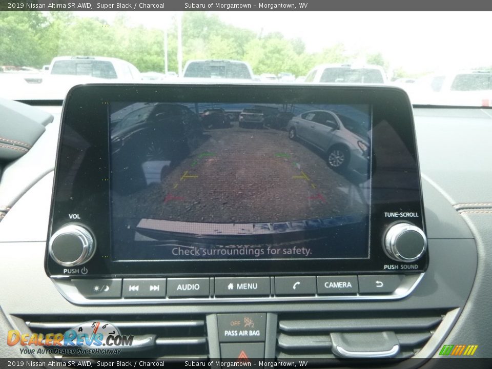 2019 Nissan Altima SR AWD Super Black / Charcoal Photo #18