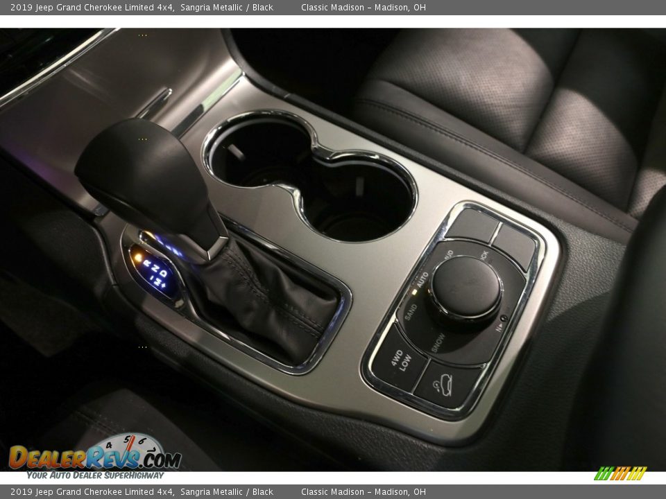 2019 Jeep Grand Cherokee Limited 4x4 Sangria Metallic / Black Photo #17