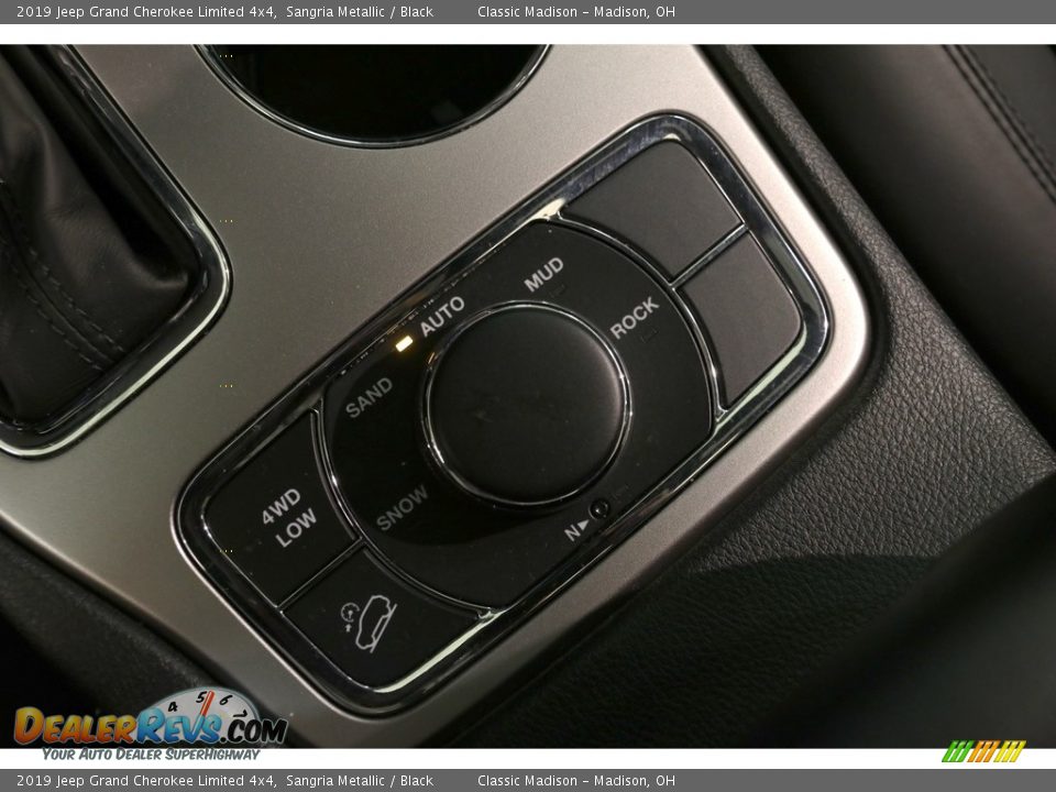 2019 Jeep Grand Cherokee Limited 4x4 Sangria Metallic / Black Photo #18