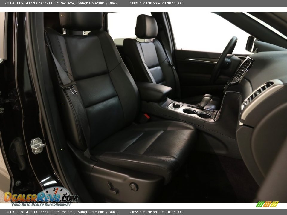2019 Jeep Grand Cherokee Limited 4x4 Sangria Metallic / Black Photo #20