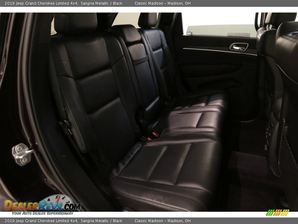 2019 Jeep Grand Cherokee Limited 4x4 Sangria Metallic / Black Photo #21