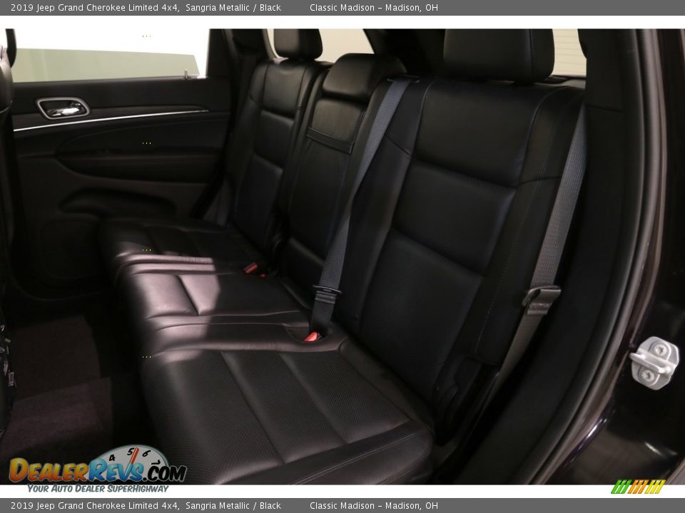 2019 Jeep Grand Cherokee Limited 4x4 Sangria Metallic / Black Photo #23