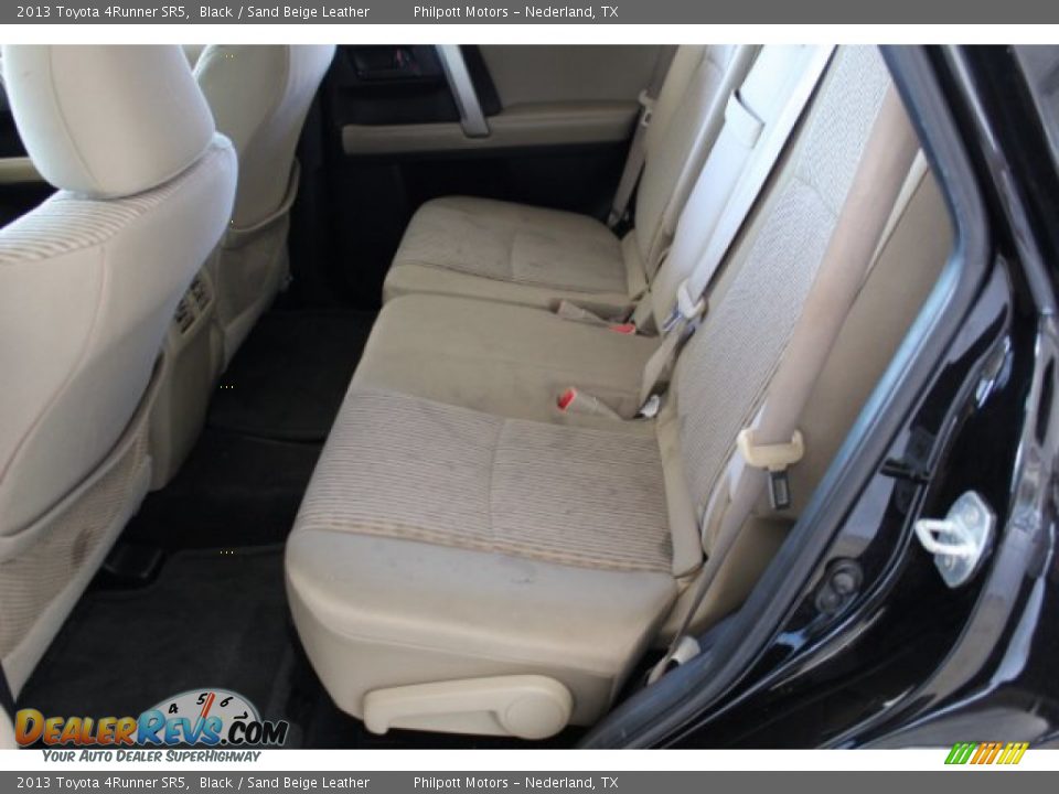 2013 Toyota 4Runner SR5 Black / Sand Beige Leather Photo #12