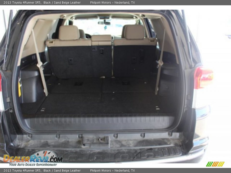2013 Toyota 4Runner SR5 Black / Sand Beige Leather Photo #13