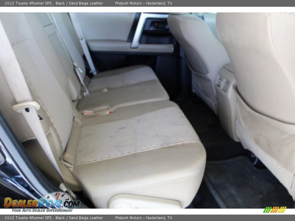2013 Toyota 4Runner SR5 Black / Sand Beige Leather Photo #15