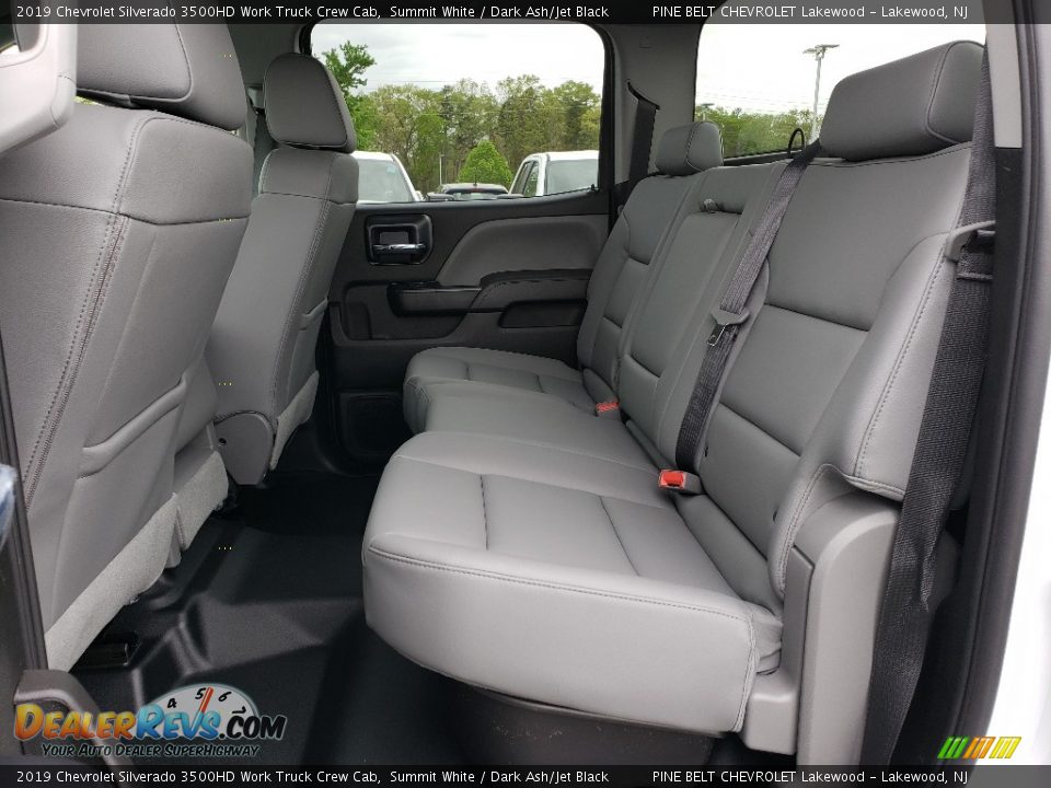 2019 Chevrolet Silverado 3500HD Work Truck Crew Cab Summit White / Dark Ash/Jet Black Photo #6