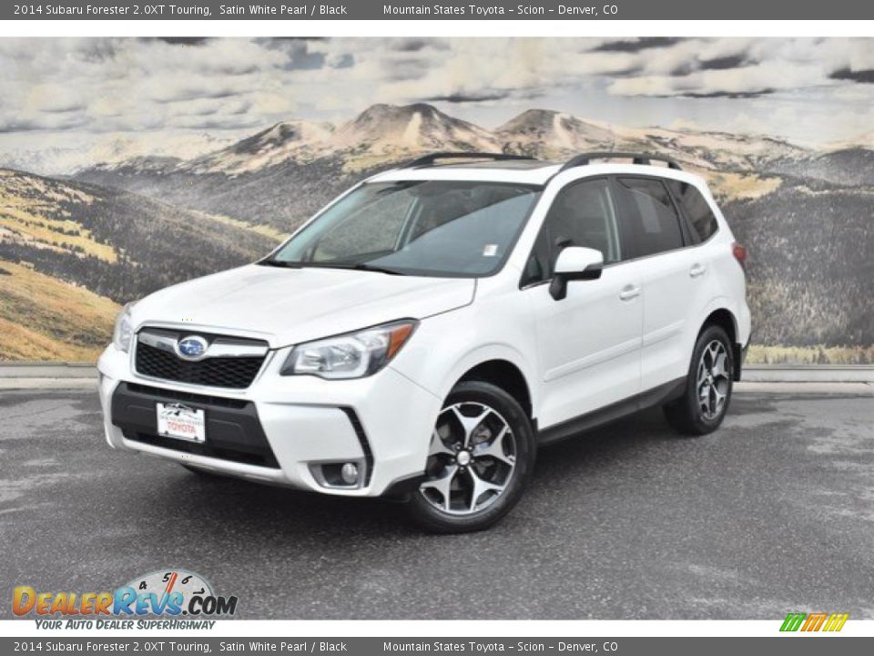 2014 Subaru Forester 2.0XT Touring Satin White Pearl / Black Photo #5