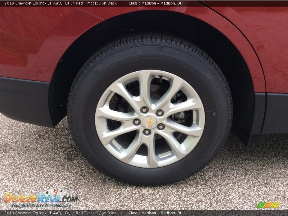 2019 Chevrolet Equinox LT AWD Cajun Red Tintcoat / Jet Black Photo #7