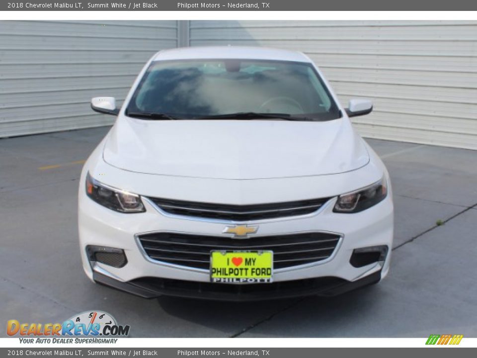 2018 Chevrolet Malibu LT Summit White / Jet Black Photo #3