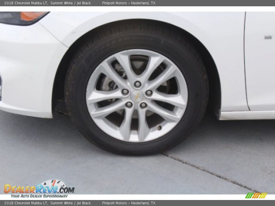 2018 Chevrolet Malibu LT Summit White / Jet Black Photo #5