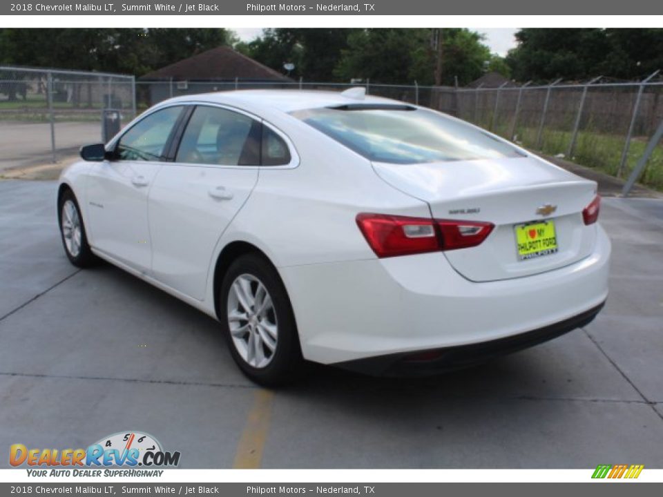 2018 Chevrolet Malibu LT Summit White / Jet Black Photo #7