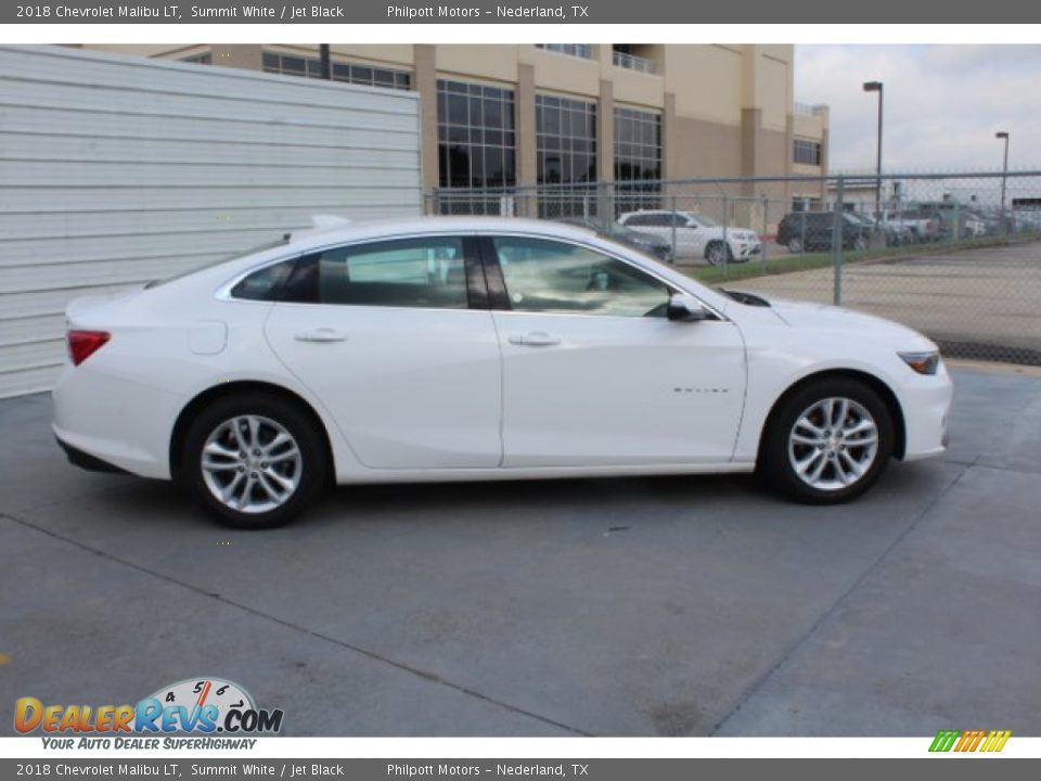2018 Chevrolet Malibu LT Summit White / Jet Black Photo #10