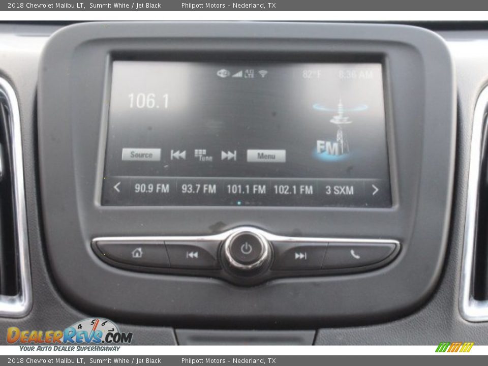2018 Chevrolet Malibu LT Summit White / Jet Black Photo #13