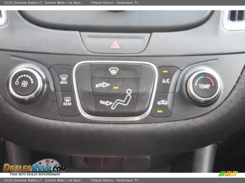2018 Chevrolet Malibu LT Summit White / Jet Black Photo #14