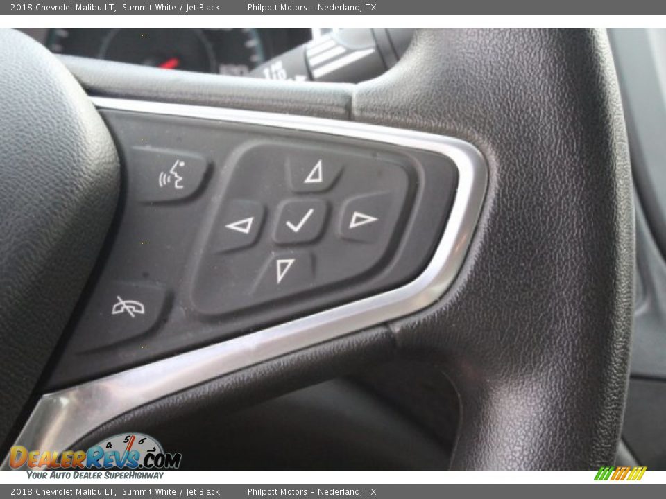 2018 Chevrolet Malibu LT Summit White / Jet Black Photo #18