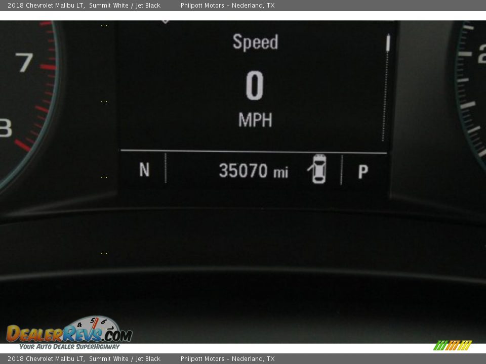 2018 Chevrolet Malibu LT Summit White / Jet Black Photo #29