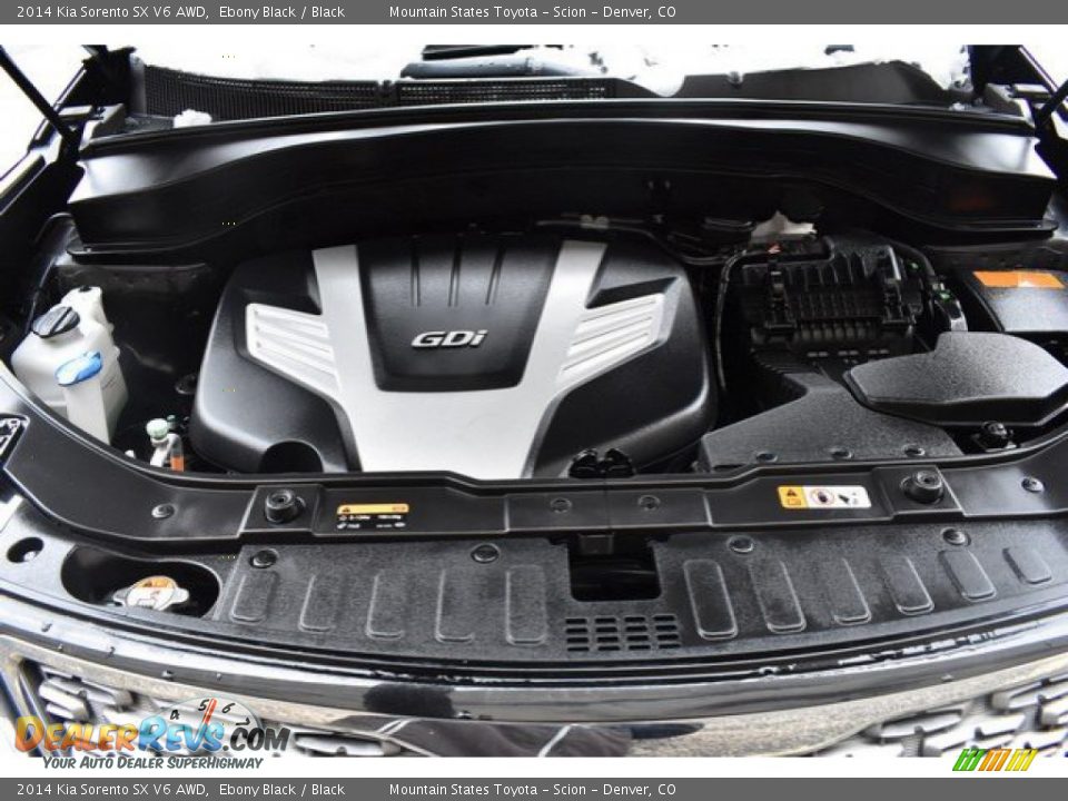2014 Kia Sorento SX V6 AWD Ebony Black / Black Photo #29
