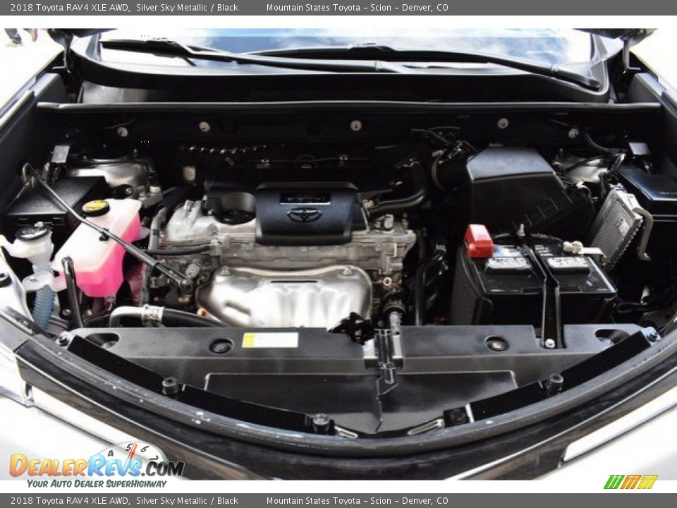2018 Toyota RAV4 XLE AWD Silver Sky Metallic / Black Photo #28
