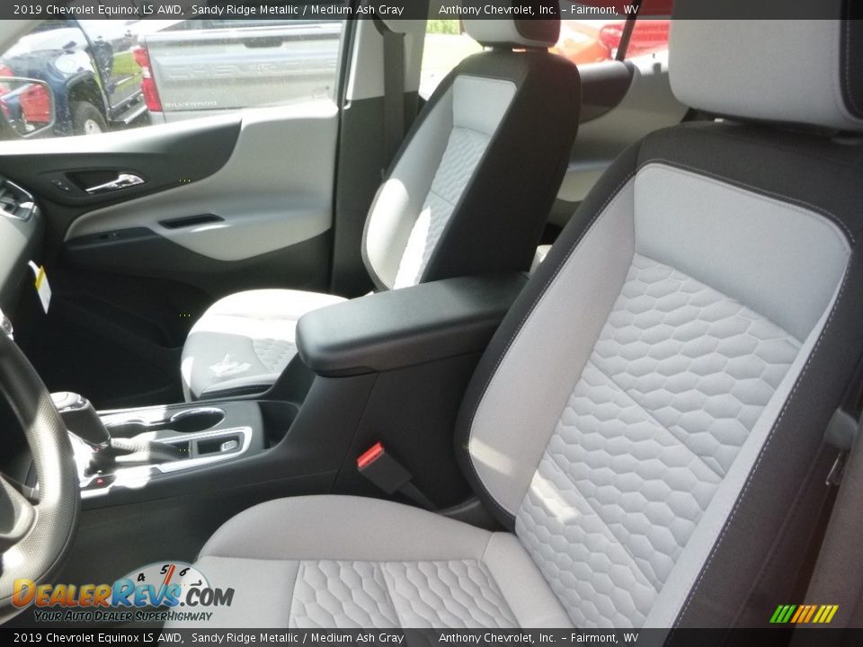 2019 Chevrolet Equinox LS AWD Sandy Ridge Metallic / Medium Ash Gray Photo #13
