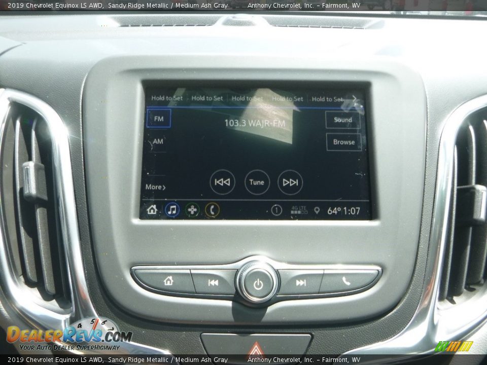 2019 Chevrolet Equinox LS AWD Sandy Ridge Metallic / Medium Ash Gray Photo #15