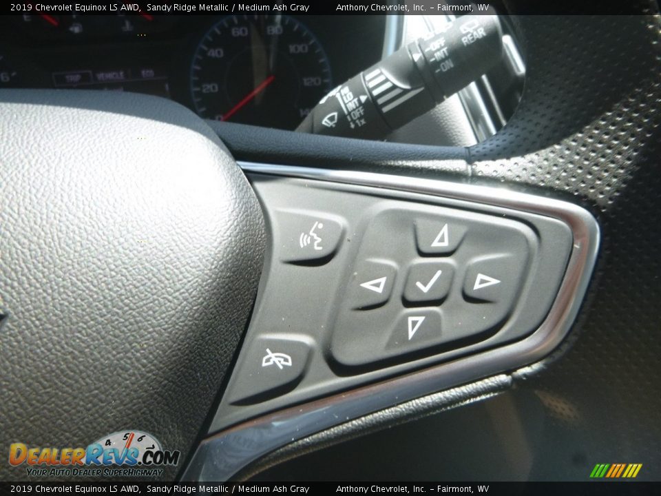 2019 Chevrolet Equinox LS AWD Sandy Ridge Metallic / Medium Ash Gray Photo #17