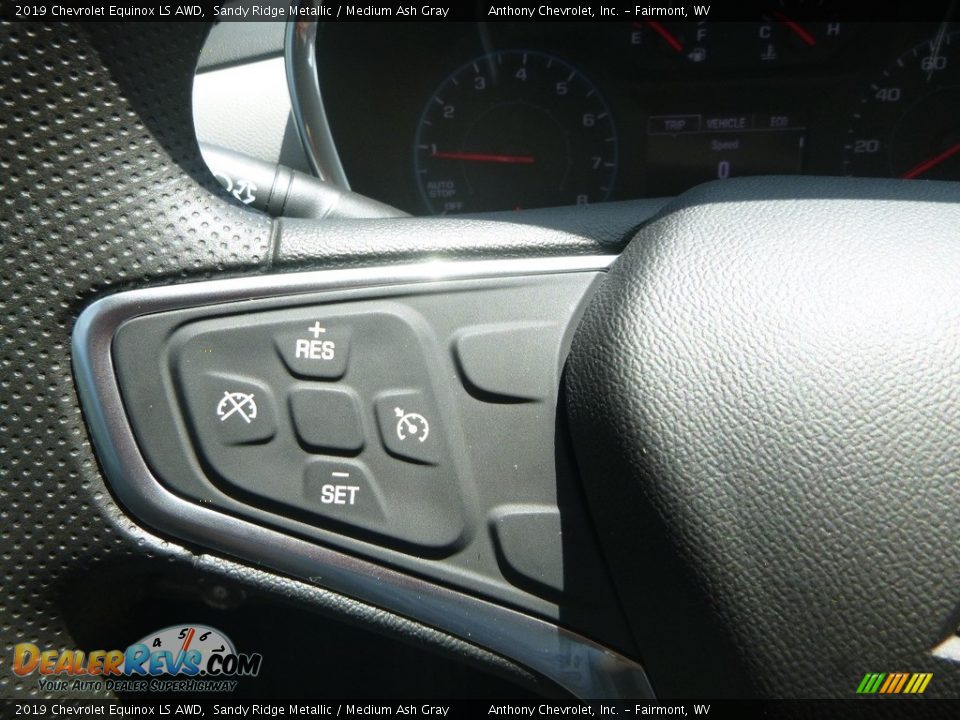 2019 Chevrolet Equinox LS AWD Sandy Ridge Metallic / Medium Ash Gray Photo #18