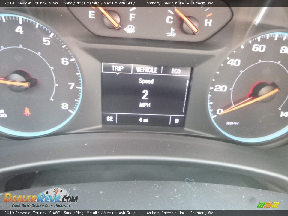 2019 Chevrolet Equinox LS AWD Sandy Ridge Metallic / Medium Ash Gray Photo #19