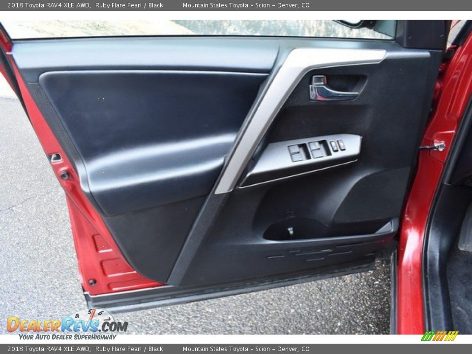 2018 Toyota RAV4 XLE AWD Ruby Flare Pearl / Black Photo #25