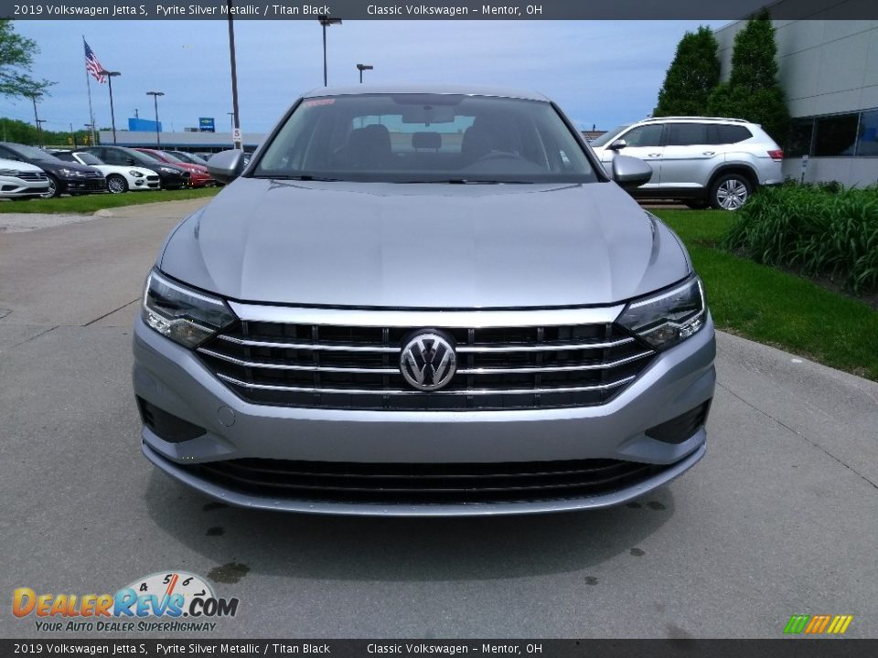 2019 Volkswagen Jetta S Pyrite Silver Metallic / Titan Black Photo #2