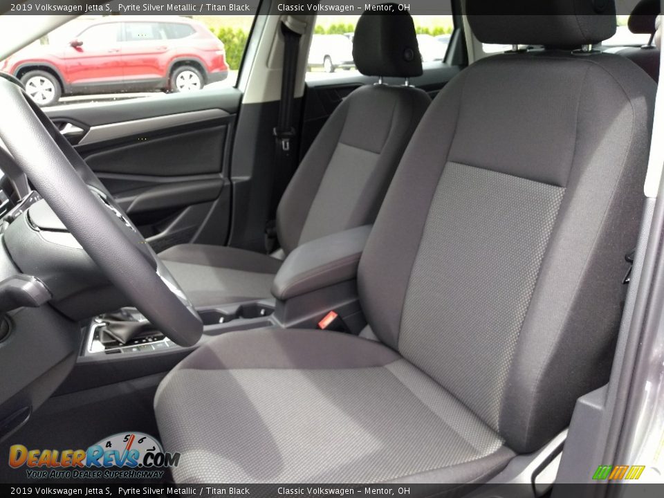 2019 Volkswagen Jetta S Pyrite Silver Metallic / Titan Black Photo #3