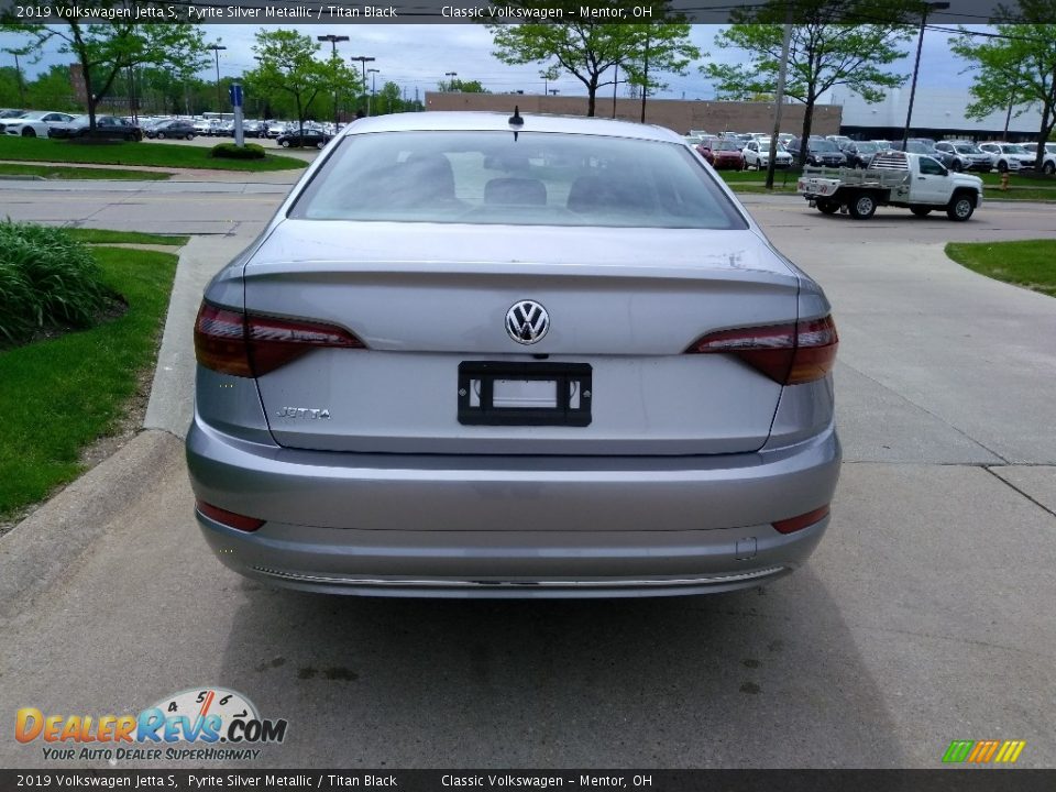 2019 Volkswagen Jetta S Pyrite Silver Metallic / Titan Black Photo #5