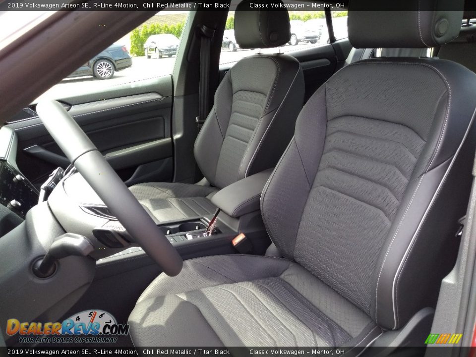 Titan Black Interior - 2019 Volkswagen Arteon SEL R-Line 4Motion Photo #3