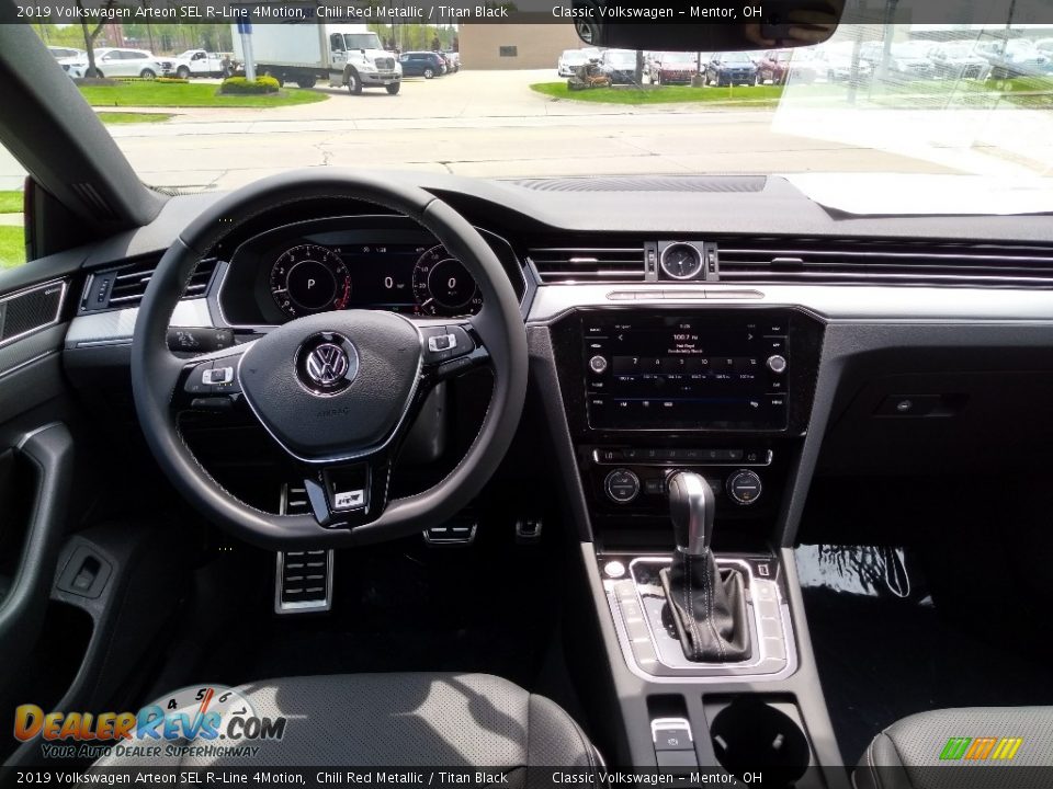 2019 Volkswagen Arteon SEL R-Line 4Motion Chili Red Metallic / Titan Black Photo #4