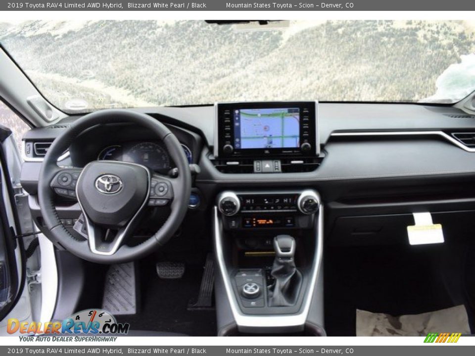 Dashboard of 2019 Toyota RAV4 Limited AWD Hybrid Photo #7