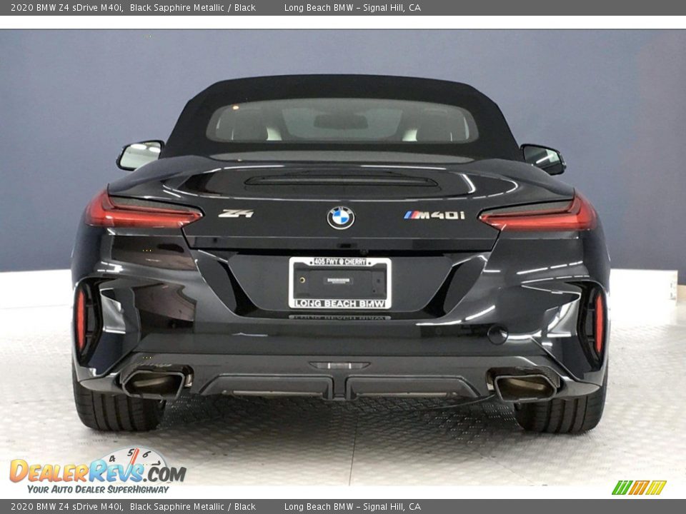 2020 BMW Z4 sDrive M40i Black Sapphire Metallic / Black Photo #4
