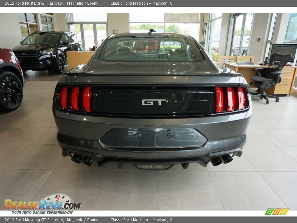 2019 Ford Mustang GT Fastback Magnetic / Ebony Photo #3