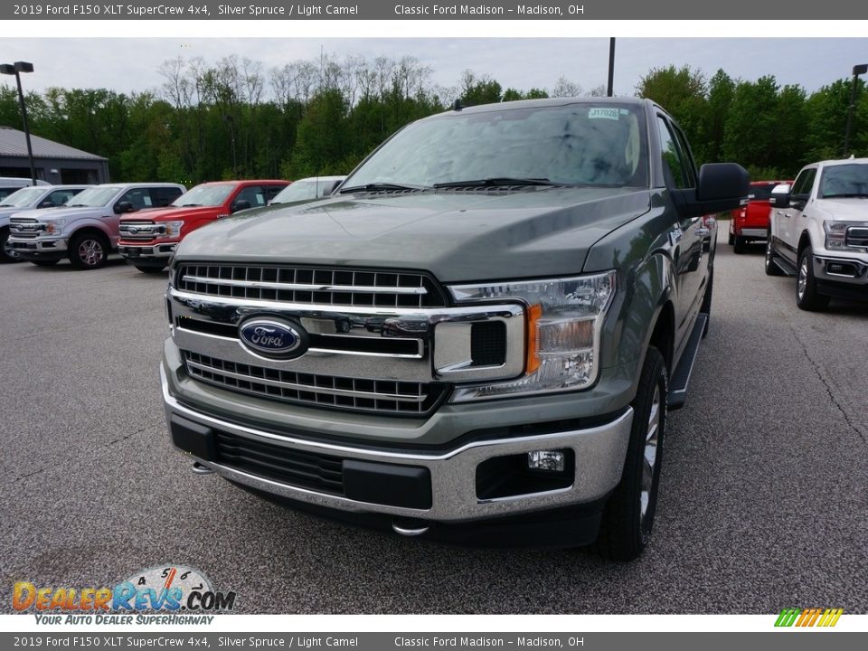 2019 Ford F150 XLT SuperCrew 4x4 Silver Spruce / Light Camel Photo #1