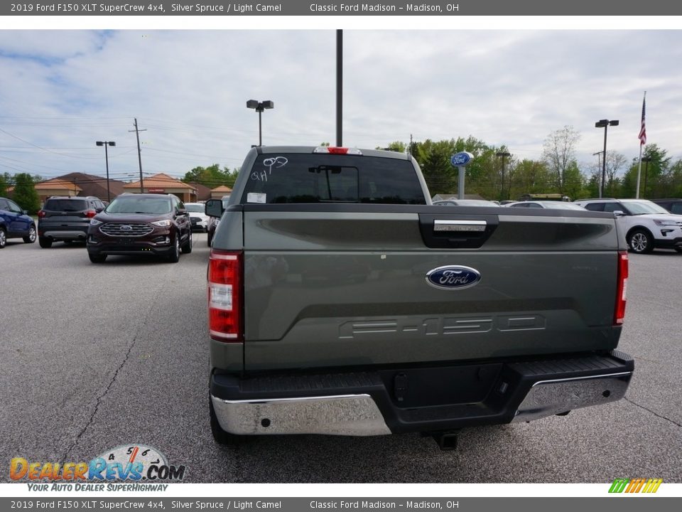 2019 Ford F150 XLT SuperCrew 4x4 Silver Spruce / Light Camel Photo #3