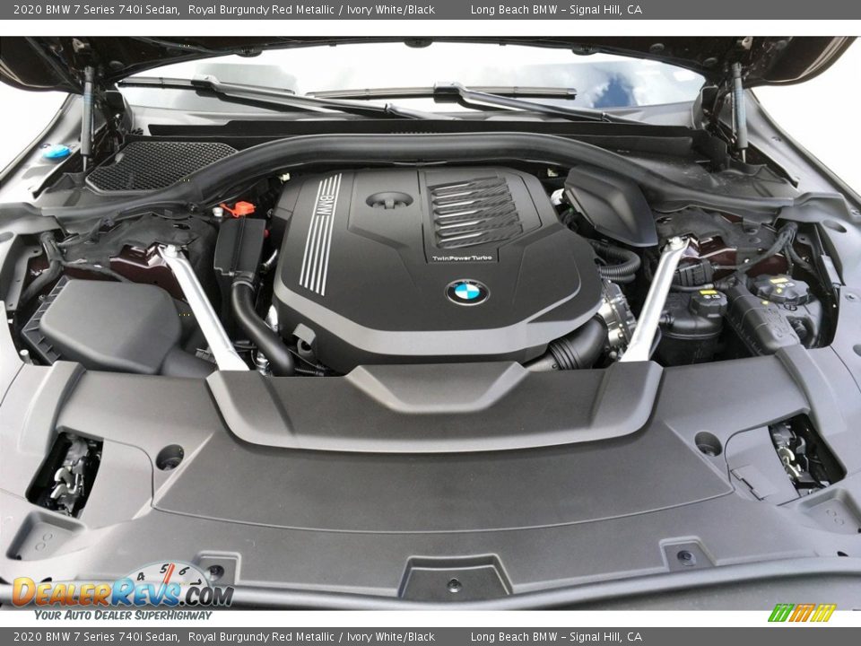 2020 BMW 7 Series 740i Sedan 3.0 Liter DI TwinPower Turbocharged DOHC 24-Valve Inline 6 Cylinder Engine Photo #9